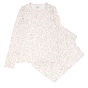 minnow Sleepwear<Women's Pima Pajamas Set Antique Floral