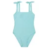 minnow One Pieces<Women's Tie Knot One Piece Azul